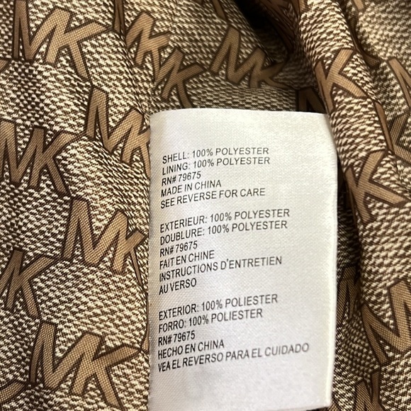 Michael Kors Plus Size Fly Front Anorak Coat Size 2X - Picture 7 of 8